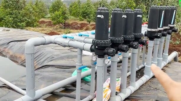 Hệ thống tưới tự động tại Gia Lai