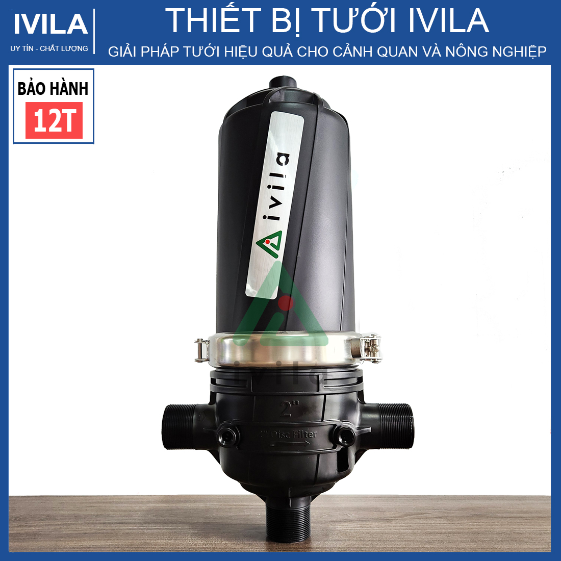 Lọc đĩa chữ T . Bộ lọc đĩa chữ T IVILA phi 60mm