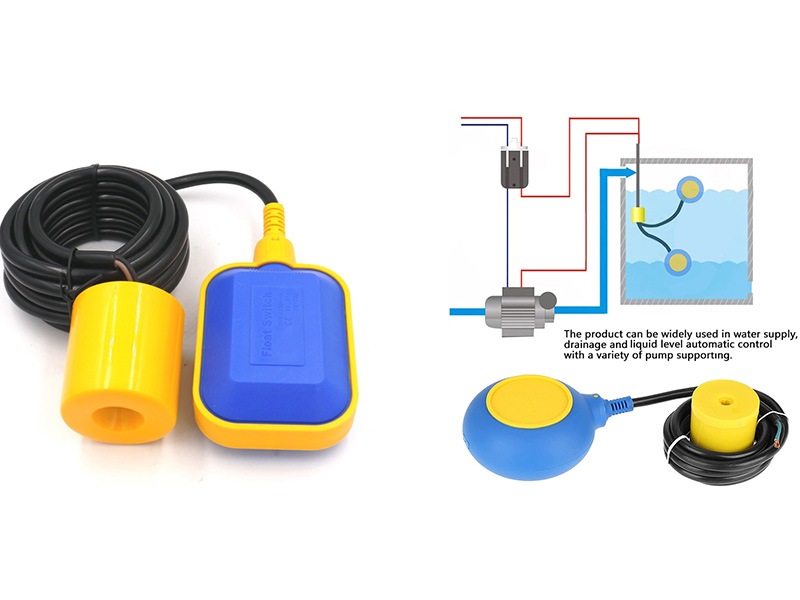 Phao điện cảm biến mực nước
