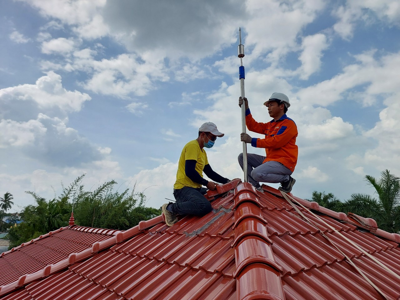 Hệ Thống Chống Sét Cho Nhà Dân Ở Gia Lai