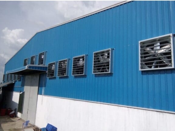 Hệ Thống Thông Gió Nhà Xưởng Ở Tại Gia Lai 