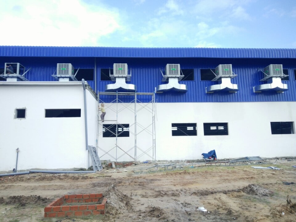 Hệ Thống Thông Gió Nhà Xưởng Ở Tại Gia Lai 