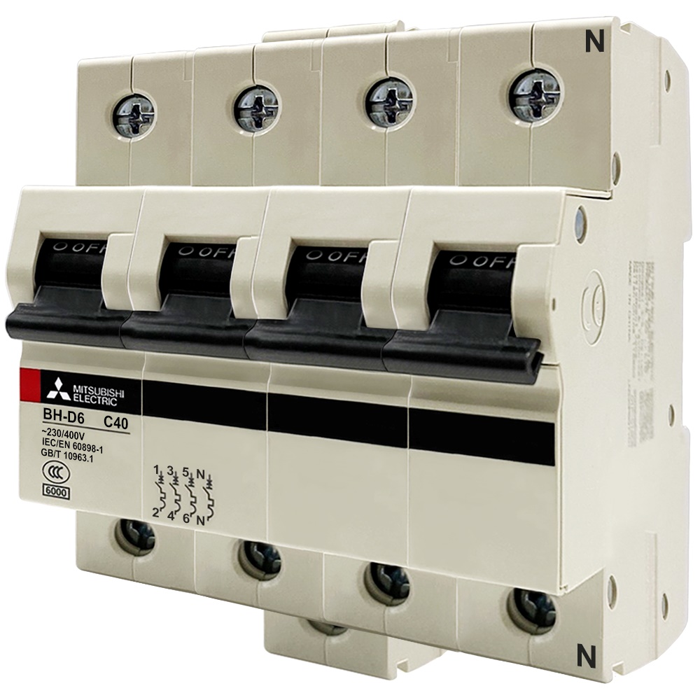 MCB Mitsubishi Aptomat tép