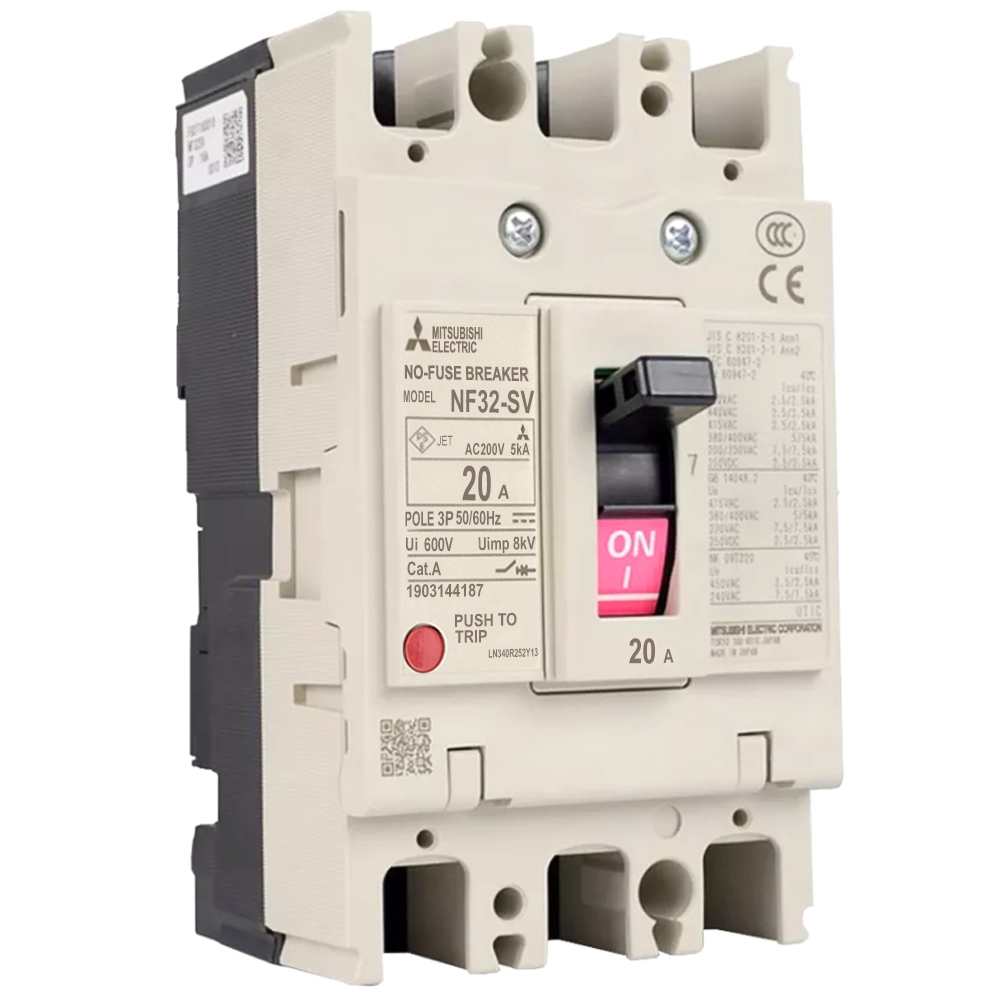 MCCB Mitsubishi Aptomat khối Nhật Bản