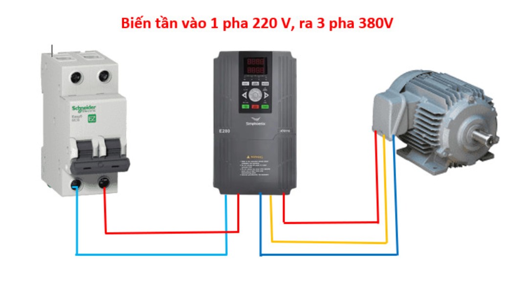 Biến tần 1 pha sang 3 pha là gì? Có nên dùng ở Gia Lai?