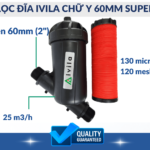 Lọc đĩa chữ Y. Bộ lọc đĩa chữ Y IVILA phi 60mm Super l (1)